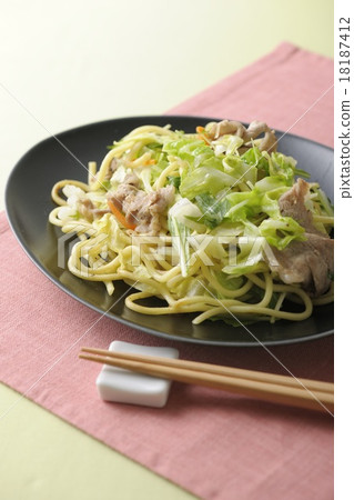 清爽鹽味炒麵 18187412