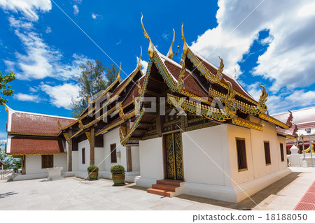 Chiang Mai, Thailand. Wat Phra That Sri Chom Thong Chiang Mai, Thailand. Wat Phra That Sri Chom Thong 18188050