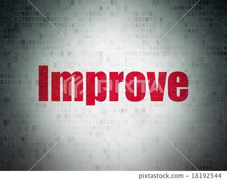 Finance concept: Improve on Digital Paper Finance concept: Improve on Digital Paper 18192544
