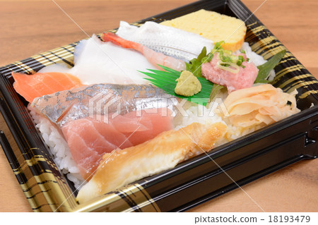 Delicious chirashi sushi Delicious chirashi sushi 18193479