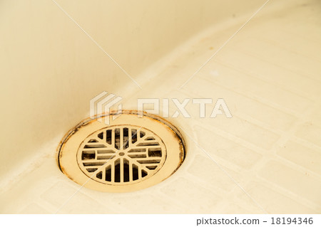 Drain grooves Dirty drainage dirty dirty house cleaning cleaning stain dirt 18194346
