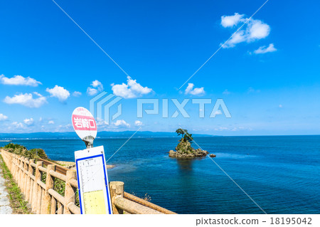 [Toyama Prefecture] Amaharashi Coast, Meiwa 18195042