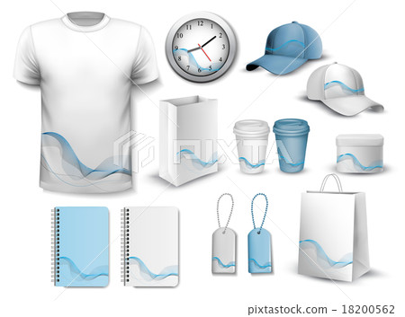 Corporate identity template set. Vector Corporate identity template set. Vector 18200562
