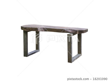 Bench isolated on white background Bench isolated on white background 18201090