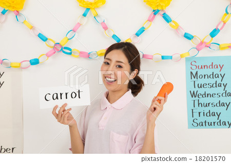 Teacher of an infant English classroom 18201570