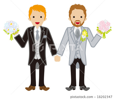 Gay Marriage - Gay Couple - Redhead Gay Marriage - Gay Couple - Redhead 18202347
