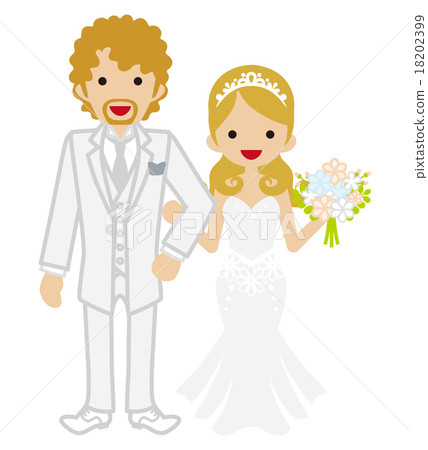 Wedding Couple - Gender - Blonde Wedding Couple - Gender - Blonde 18202399