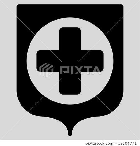 Medical Shield Icon 18204771