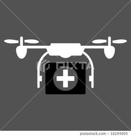 Medical Drone Icon 18204805