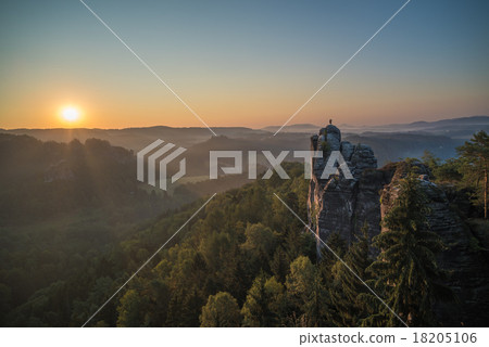 Bastei rock formations, Saxon Switzerland, Germany 18205106