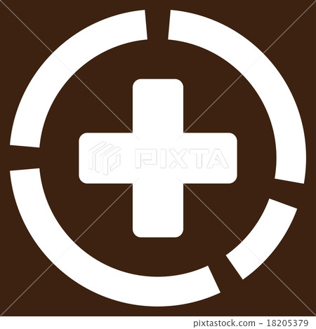 Health Care Diagram Icon Health Care Diagram Icon 18205379