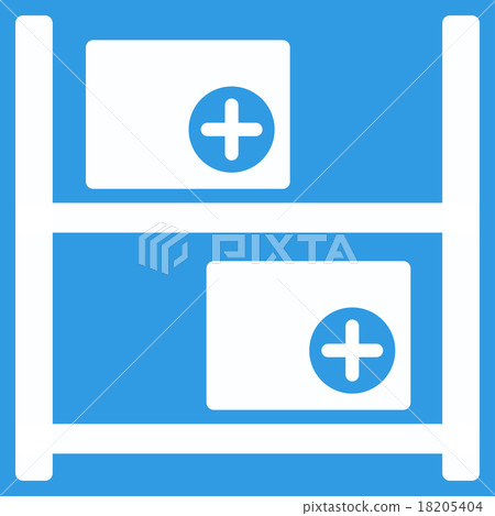 Medical Warehouse Icon 18205404