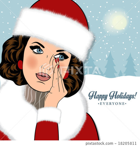 Sexy, beautiful woman in the winter Sexy, beautiful woman in the winter 18205811