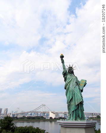 Tokyo Odaiba Statue of Liberty Tokyo Odaiba Statue of Liberty 18207146