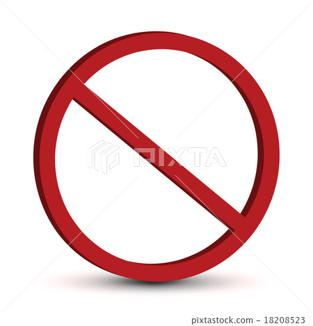 Prohibition Sign Prohibition Sign 18208523