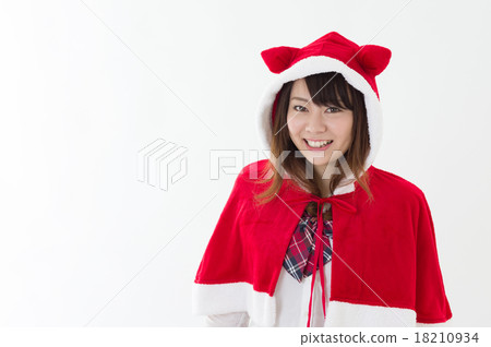 Girls high school student who wore Christmas dresses event image 18210934