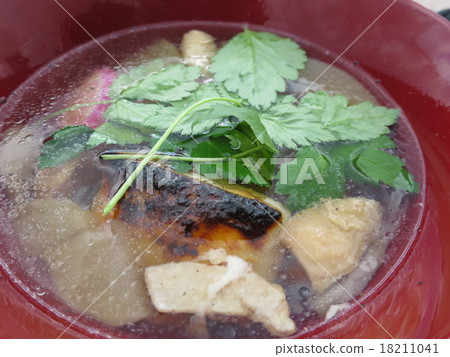 Omake mochi Ogoni New Year New Year's Day Japan 18211041