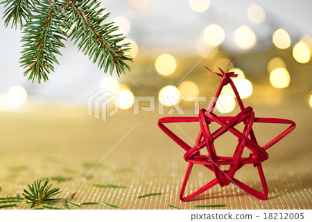 Red Christmas Star 18212005