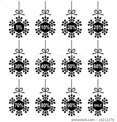 Christmas snowflakes for sale 18212278