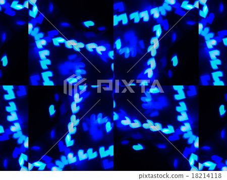 Light blue kaleidoscope background 18214118