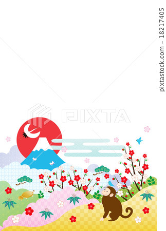 新年的卡片模板 新年的卡片模板 18217405