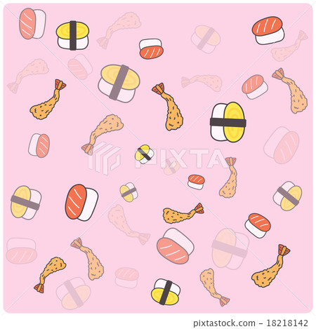 sushi pink background sushi pink background 18218142