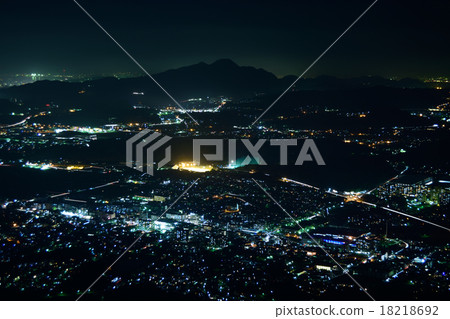 從Wakasugi-yama的夜景 18218692