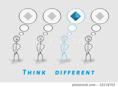 think different, 2D vs 3D think different, 2D vs 3D 18219703