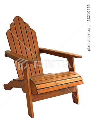 wood chair isolated on white wood chair isolated on white 18219863