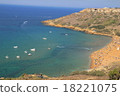 Scenery of Lamra Bay in Malta Island 18221075