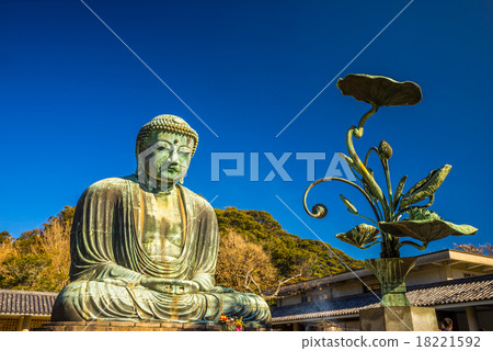 Kamakura Buddha, japan. 18221592