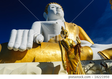 Buddha statues at Wat Doi Kham 18221950
