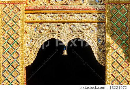 Entrance to Buddhist temple Entrance to Buddhist temple 18221972