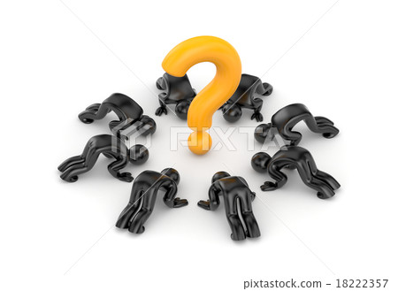 Worship of the question mark 18222357