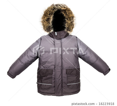 Warm jacket isolated Warm jacket isolated 18223918