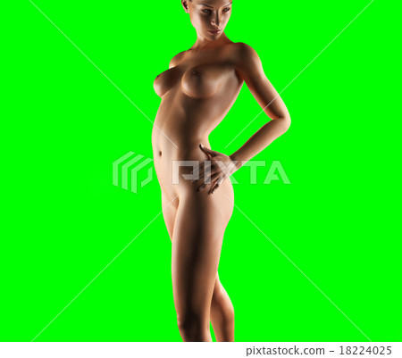 Beautiful naked young woman  18224025