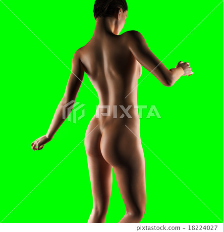 Beautiful naked young woman  18224027