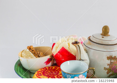 Cup of tea and cakes 18225948