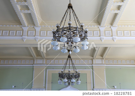 The interior of the Rizhsky railway station.Moscow 18228781