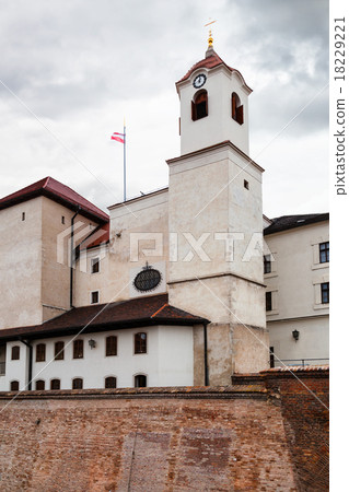 tower of Spilberk castle in Brno town, Czech 18229221