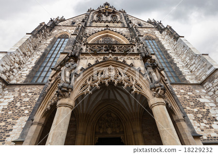 front view of Cathedral of St Peter and Paul, Brno 18229232