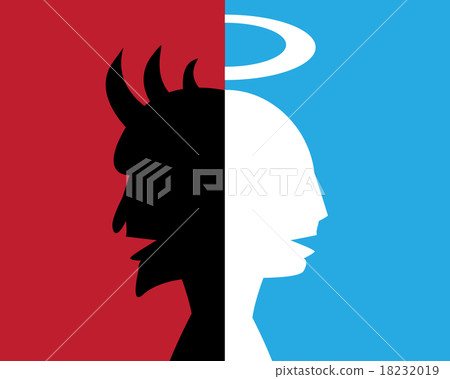 two-faced man,hypocrite, deceitful person 18232019