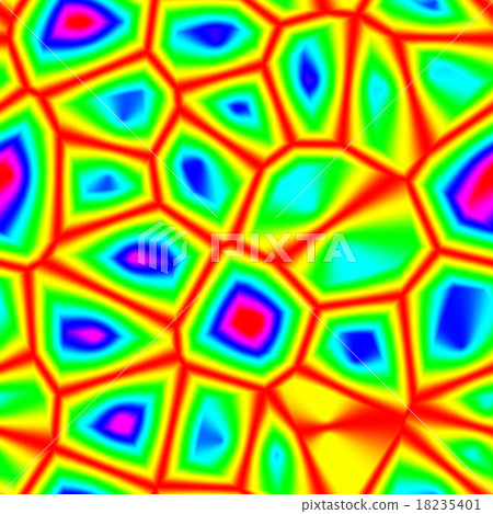 Rainbow cells seamless abstract texture Rainbow cells seamless abstract texture 18235401