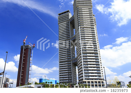 Outside island city high-rise apartment Outside island city high-rise apartment 18235973