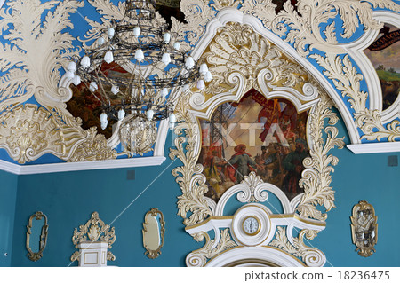 VIP-hall Kazansky railway station. Moscow, Russia. 18236475