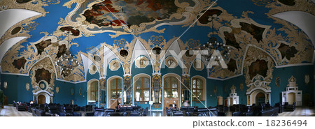 VIP-hall Kazansky railway station. Moscow, Russia. 18236494