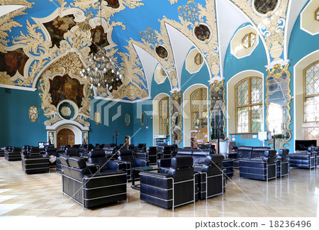 VIP-hall Kazansky railway station. Moscow, Russia. 18236496