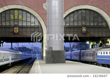 Kazansky railway terminal.Moscow, Russia 18236687