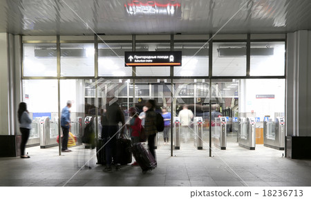 Kazansky railway terminal.Moscow, Russia 18236713