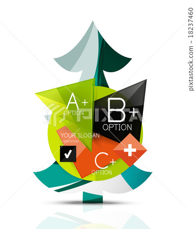 Christmas tree with message board Christmas tree with message board 18237460
